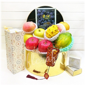 M11 中秋果籃 - 君悅酒店 港灣壹號月餅精品禮盒 及 日本水果  (sold out) M11 中秋果籃 - 君悅酒店 港灣壹號月餅精品禮盒 及 日本水果  (sold out)